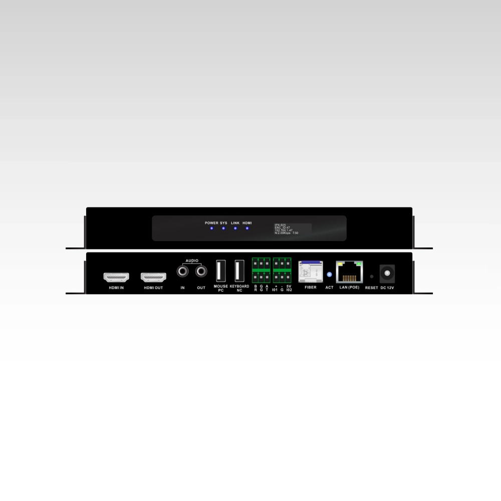 4K@30 AV over IP System with Video Wall and KVM workstation