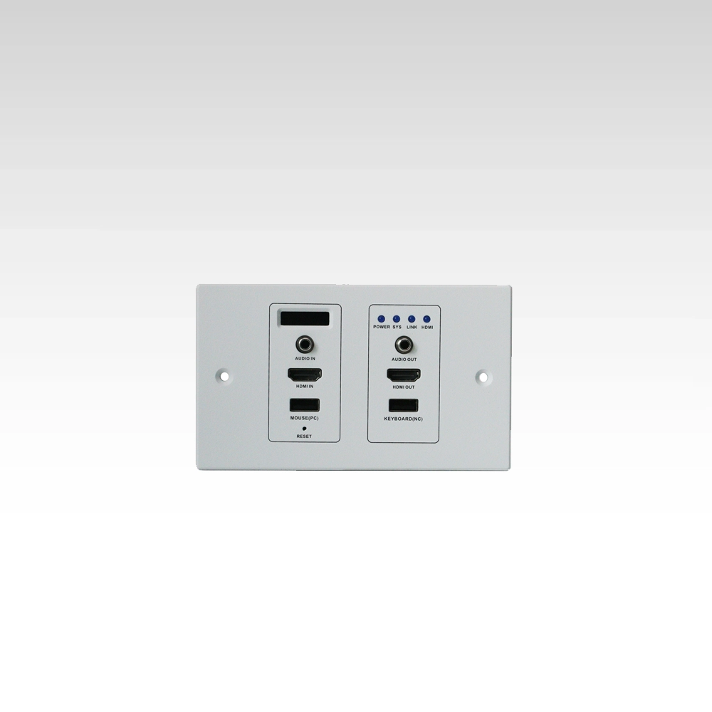 Wallplate 4K AV over IP Extender Matrix&amp;VideoWall&amp;Multiview System with APP control, preview