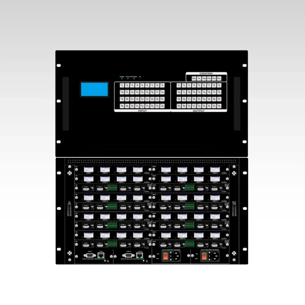 36×36 Modular Matrix Switcher with iPad APP control
