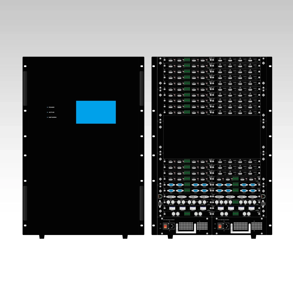 80×80 Modular Matrix Switcher with iPad APP control